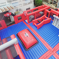 Best Ninja Obstacle Courses in Inflatable Theme Parks
